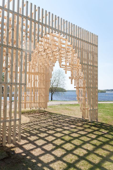 Temporary Architecture, Lattice Structure, Timber Architecture, Bamboo Architecture, Pavilion Design, Temporary Structures, Wood Architecture, Wooden Structure, Timber Structure