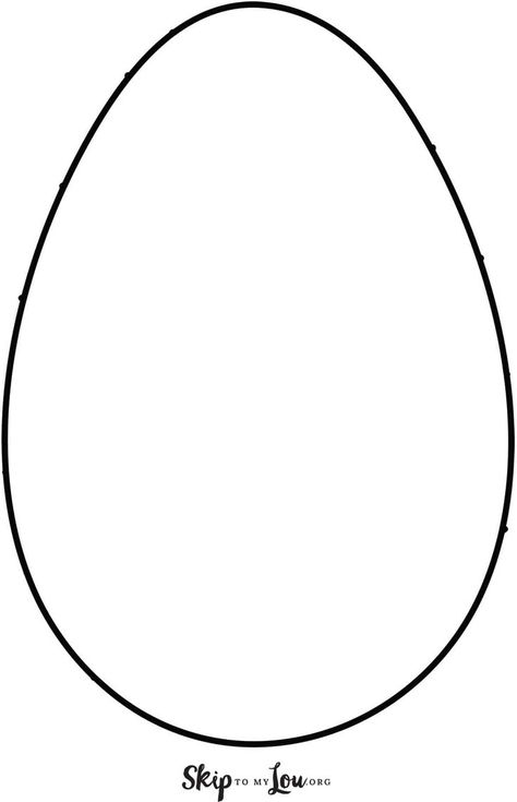 Large plain egg Free Egg Template Printable, Easter Template Free Printable, Easter Egg Templates Free Printables, Wood Easter Crafts, Easter Egg Craft Ideas, Easter Egg Crafts For Kids, Easter Egg Cards, Easter Crafts Kids, Wood Easter Eggs