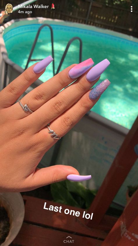 Cute Nail Art Designs, Nails Now, Purple Nail, Nails Colors, Ideas Nails, Colors Purple, Cute Nail Art, Coffin Nails Designs, Fire Nails