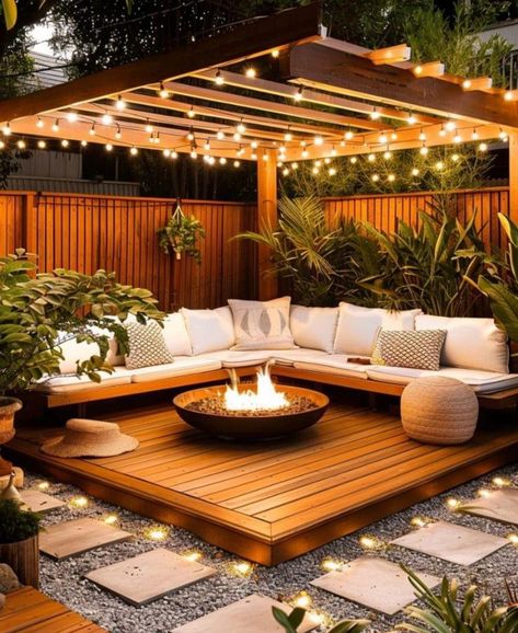 Landscape Design Backyard, Beautiful Environment, Design Backyard, Backyard Remodel, Patio Garden Design, Landscaping With Large Rocks, Apartment Patio Decor, Diy Backyard Landscaping, Patio Decorating Ideas On A Budget