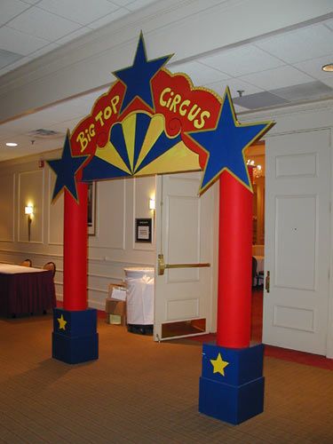 Big Top Circus Entrance | The Prop Factory | Flickr Circus Entrance, Circus Classroom, Thema Circus, Big Top Circus, Carnival Birthday Party Theme, Circus Carnival Party, Circus Decorations, Circus Theme Party, School Carnival