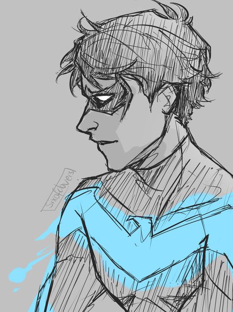 Nightwing Art, Agent 37, Nightwing Batman, Flying Trapeze, Family Coloring Pages, Art Things, Anime Merchandise, Book Art Drawings, Nightwing