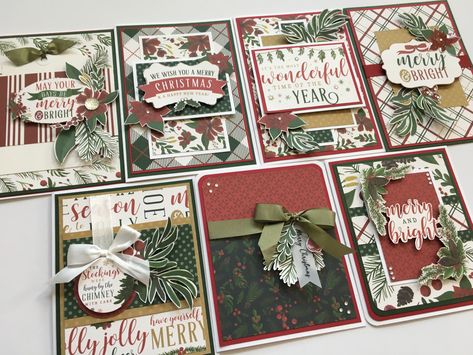 Handmade Christmas Card using Echo Park pattern papers. Handcrafted Christmas Cards, Christmas Easy, I Love Christmas, Christmas Apps, Joy Cards, Beautiful Christmas Cards, Card Layouts, Homemade Christmas Cards, Christmas Planner