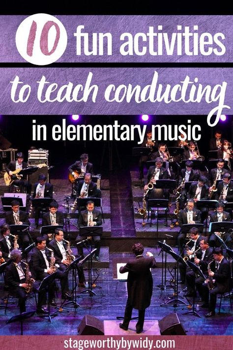 How To Conduct Music, Teacher Tool Box, Conducting Music, Homeschool Music Lessons, Music Lesson Plan, Music Lesson Plans Elementary, Activities For Elementary Students, Lesson Plan Ideas, Elementary Music Class