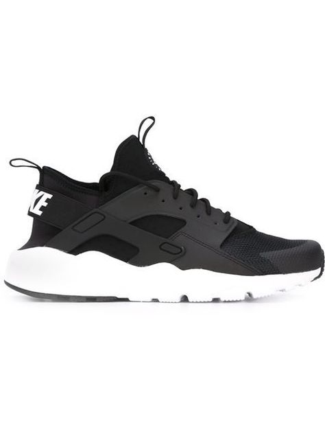 NIKE 'Air Huarache Run Ultra' Sneakers. #nike #shoes #sneakers Nike Huarache Outfit, Huarache Outfit, Adidas Cap, Outlet Nike, Nike Free Runners, High Heel Stiefel, Tenis Vans, Free Runs, Nike Free Run