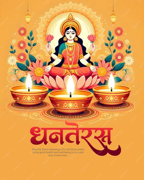 Happy Dhanteras and Dhanatrayodashi with Diwali celebration Social Media Post Template Banner | Premium AI-generated PSD Dhanteras Creative Post, Durga Maiya, Dhanteras Post, Dev Diwali, Dhanteras Images, Dhanteras Wishes, Happy Dipawali, Diwali Dhanteras, Happy Dhanteras Wishes