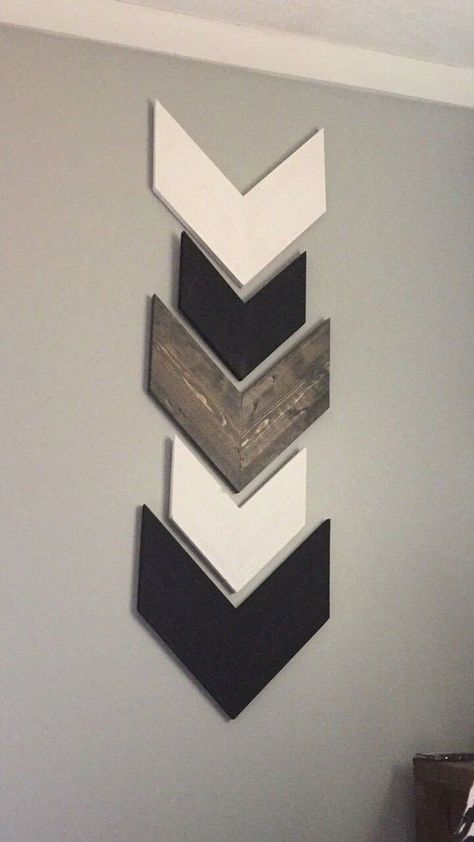 Wall Arrows, Arrow Nursery, Decor Hallway, Decor Western, Wooden Arrows, Chevron Arrows, Chevron Wall, Tv Decor, Farmhouse Decoration