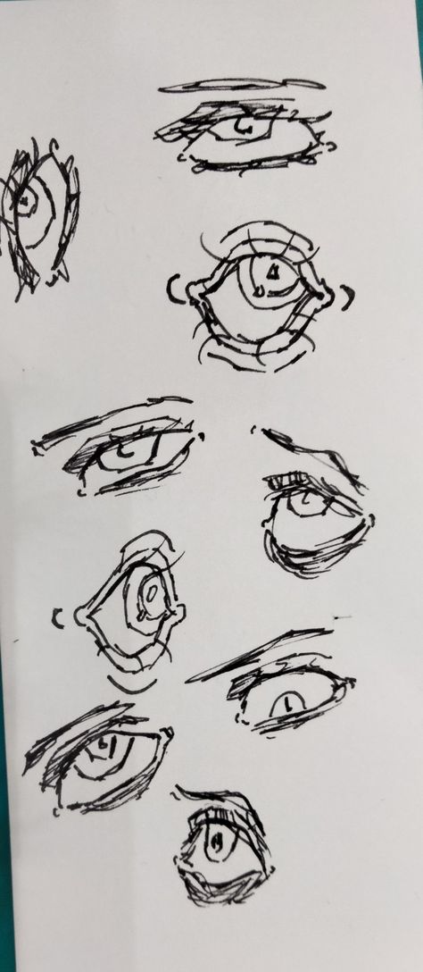 Eye Out Of Socket Drawing, Cow Vtuber, Mad Eyes Drawing, Weird Eye Drawings, Stylized Eyes, Steller's Sea Cow, Eye Tattoos, Art Pins, Sea Cow