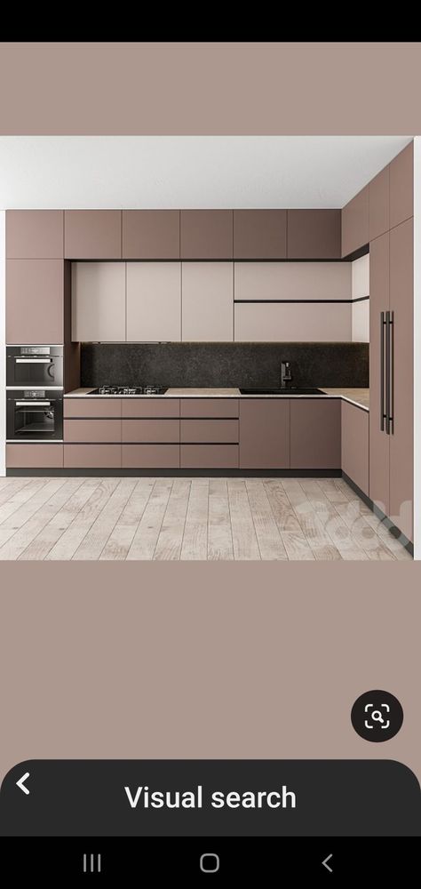 Mocha Kitchen, Modern Kitchen Colours, Kitchen Cabinet Color Ideas, Kitchen Layout Plans, Modern Kitchen Cabinet Design, Buildings Photography, Fresh Kitchen, Brown Kitchens, Kitchen Size