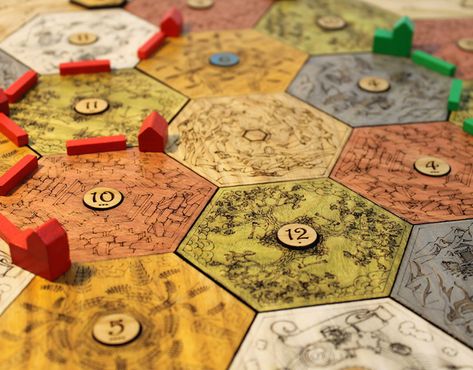 Collectors Hardwood Catan Board – Analog Games Catan Board Game, Catan Board, Board Games Diy, Settlers Of Catan, Wooden Board Games, Laser Cut Wood Crafts, Board Game Design, Blog Banner, Wood Games