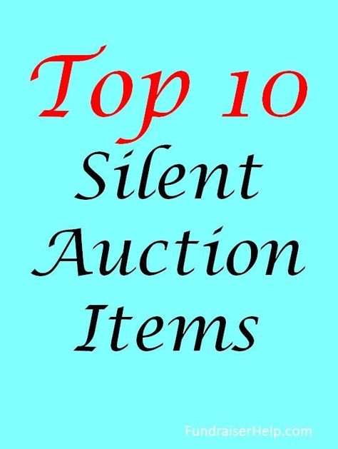 Silent Auction Ideas, Silent Auction Donations, Silent Auction Fundraiser, Auction Donations, Charity Work Ideas, Class Auction, Auction Basket, Auction Baskets, Fundraising Activities