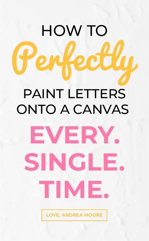 Paint Letters On Canvas, Letters On Canvas, Painting Letters, Paint Letters, How To Make Canvas, Stencils Printables Templates, Word Art Canvas, Pretty Paintings, Acrylic Ideas