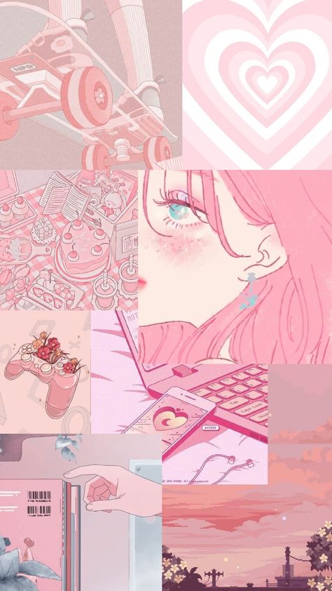 pink wallpaper Anime Cute Wallpapers Aesthetic Pink, Anime Cellphone Wallpaper, Anime Wallpapers Aesthetic Girly, Cute Pink Anime Wallpaper, Pink Aesthetic Wallpaper Pastel, Kawaii Pink Wallpaper Anime, Pink Core Aesthetic Wallpaper, Pink Anime Background, Pastel Pink Anime Wallpaper