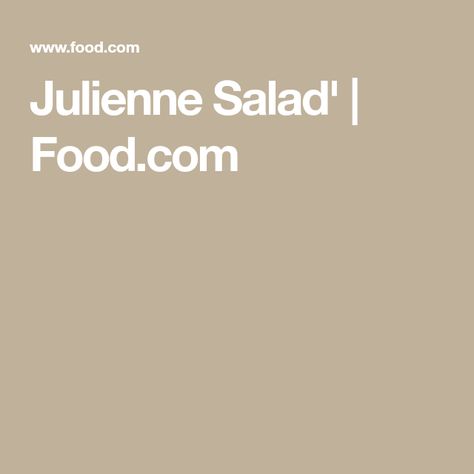 Julienne Salad, Julia’s Album Christmas Salad, Julie D'aubigny, Chicken Ham, Meat Salad, Honey Mustard Dressing, Mustard Dressing, Honey Lemon, Gluten Free Cheese