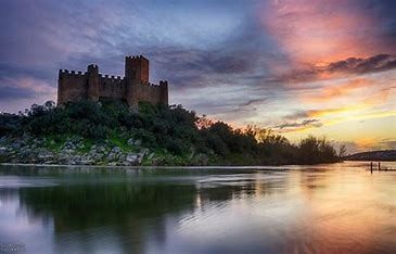 Almourol Castle Portugal Ribatejo Province Rio Tejo PC Wallpaper - Search Images Pc Wallpaper, Places Around The World, Beautiful Places, Around The Worlds, Portugal, Castle, Water