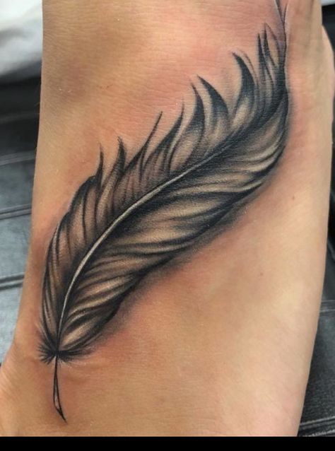 Native Feather Tattoos, Feather Tattoo Arm, Feather Tattoo Wrist, Small Feather Tattoo, Forearm Cover Up Tattoos, Feather With Birds Tattoo, Dragon Tattoo Ideas, Tattoo Design For Hand, Native American Feathers