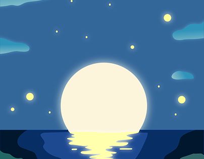 Adobe Illustrator Scenery, Vector Scenery, Scenery Illustration, Graphic Design Illustration Adobe Illustrator, Illustration Adobe Illustrator, Adobe Creative, Graphic Designs, Graphic Design Illustration