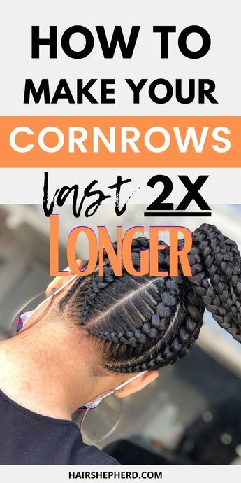 How To Take Care Of Cornrows Braids, Long Lasting Cornrow Hairstyles, Cornrows On Straight Hair, Box Braids And Cornrows Hairstyles, Long Lasting Braids Protective Styles, Cornrow Braid Bun Styles, French Braid Cornrows, Simple Braids For Black Women Cornrows, Crownrows Braids Style Women