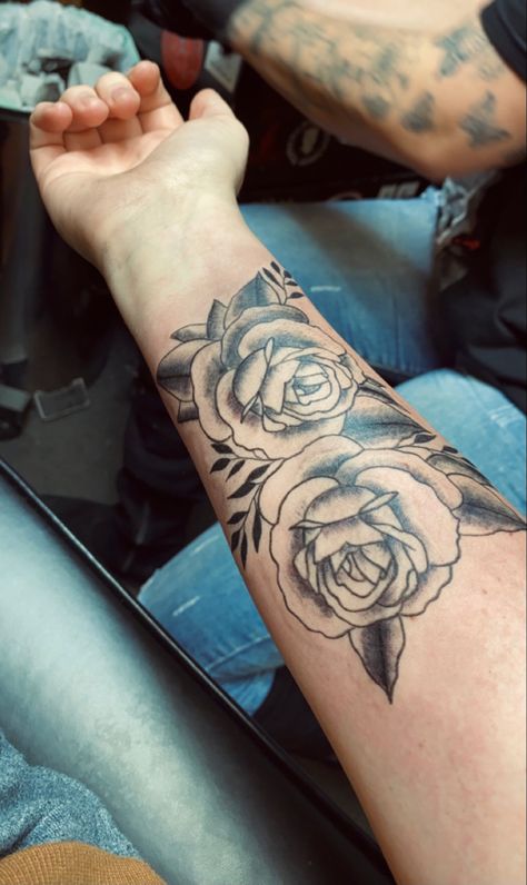 Forearm Tattoo Men Sleeve, Tattoo Men Sleeve, Forearm Tattoo Men, Forearm Tattoo, Rose Tattoo, Tattoos For Guys, Flower Tattoo, Medium Size, Collage