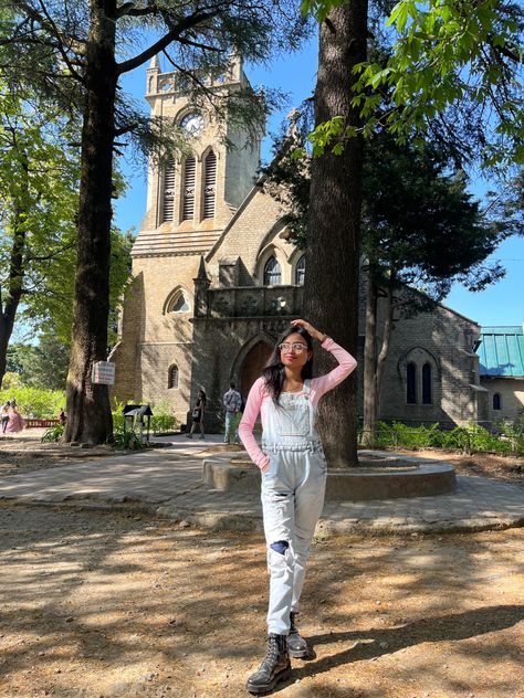 #kasauli #himachalpradesh #photography #photooftheday #travelphotographytips #travelindia #fashion #traveloutfit #travelgram #himachal #outfitgoals Christ Church, Photography Editing, Travel Accessories, Travel Posters, Travel Photos, Travel Bags, Adventure Travel, Travel Guide, Portrait Photography