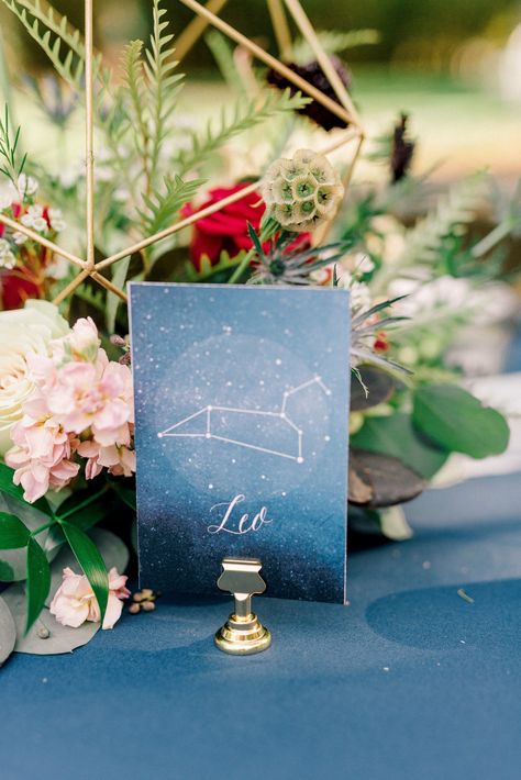 Lobby Inspiration, Whimsical Celestial, Celestial Wedding Theme, White Folding Chairs, Starry Night Wedding, Blue Glassware, Welcome Boards, Celestial Wedding, Prom Ideas