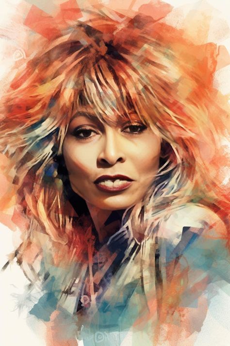 What's Love, Awesome Paintings, Ike Turner, Proud Mary, Rock N Roll Art, Wallpapers Cartoon, Mountain High, Tina Turner, African American Art