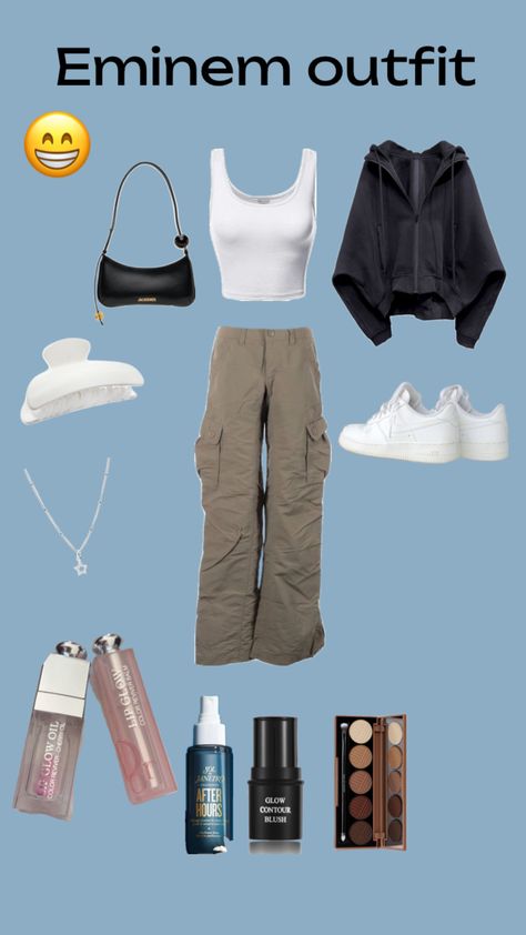 Eminem version #eminem #outfit Eminem Concert Outfit, Eminem Aesthetic Outfit, Eminem Outfits Girl, Eminem Outfits Inspiration, Eminem Style Girl, Eminem Fashion, Eminem Outfits, Eminem Girls, Eminem Style