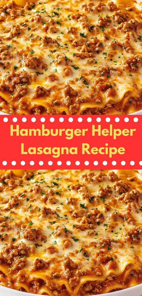 Craving a comforting and quick dinner? This Hamburger Helper Lasagna Recipe offers the classic taste of lasagna with the convenience of a hamburger casserole, perfect for quick weeknight dinners that please the whole family. Lasagna Hamburger Helper Homemade, Hamburger Helper Lasagna, Easy Homemade Hamburger Helper, Hamburger Helper Recipes, Quick Family Meals, Lasagna Casserole, Hamburger Casserole, Homemade Hamburger, Homemade Hamburgers