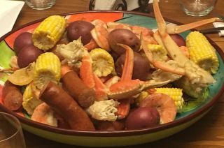 Paula Deen Low-Country Boil Recipe - Genius Kitchen Houseboat Decor, Low Country Boil Recipe, Low Country Boil Party, Seafood Broil, Turkey Kielbasa, Paula Dean, Country Boil, Low Country Boil, Seafood Boil Recipes