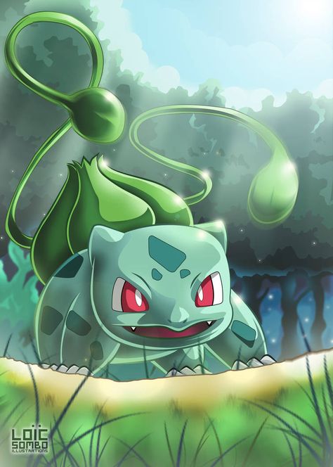 Bulbizarre Bulbasaur Wallpaper, Bulbasaur Art, Wallpaper Pikachu, Venusaur Pokemon, Pikachu Wallpaper Iphone, Bulbasaur Pokemon, Cute Pokemon Art, Kartu Pokemon, 151 Pokemon