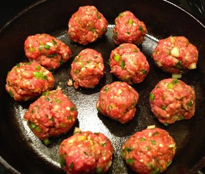 The Paleo Review: Hatch Chili Meatballs from Three Diets. One Dinner. Chili Meatballs, Homemade Green Chili, Hatch Green Chili Recipe, Paleo Meatballs, Hatch Green Chili, Green Chili Recipes, Mexican Food Dishes, Hatch Chili, Meat Chili