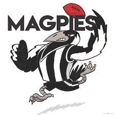 Collingwood Magpies-AFL Collingwood Tattoo, Magpie Cartoon, Collingwood Magpies, Collingwood Wallpaper, Adelaide Crows Logo, Geelong Football Club, Richmond Afl, Collingwood Football Club, Australian Football League