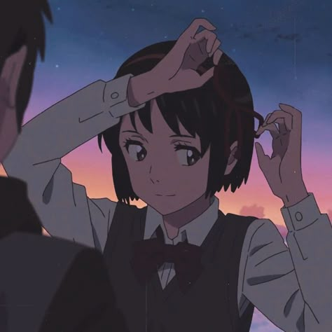 Mitsuha Miyamizu, Film Your Name, Anime Character, Your Name, Film, Anime