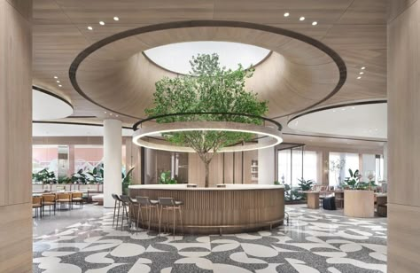 Unique False Ceiling Design, Bar Cabinet Design, False Ceiling Design Ideas, Ceiling Design Ideas, Lobby Interior Design, Interior Ceiling Design, Pop False Ceiling Design, Office Lobby, Hospital Interior