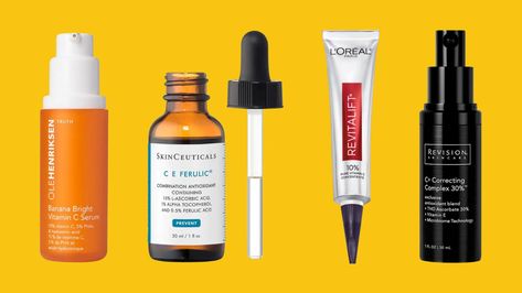 The 11 Best Vitamin C Serums, According To Skincare Experts Good Vitamin C Serum, Affordable Vitamin C Serum, Vitamin C For Oily Skin, Best Drugstore Vitamin C Serum, Drugstore Vitamin C Serum, Serum For Dry Skin, Best Vitamin C Serum, Severe Migraine, Best Vitamin C