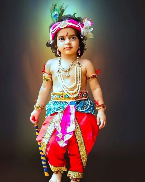 Fraction Table, Krishna Costume, Radhe Krishna Love, Krishna Decoration, Krishna Jayanthi, Krishna Lord, Fancy Dress Competition, Attitude Stylish Boys Pic