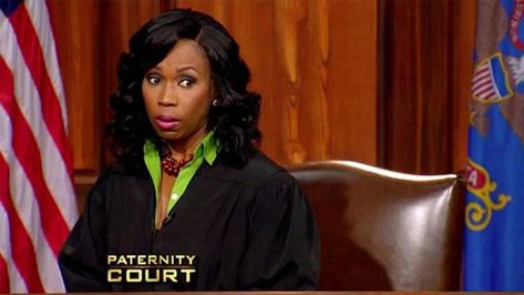 Paternity Court, Clowning Around, The Judge, Lake, Black