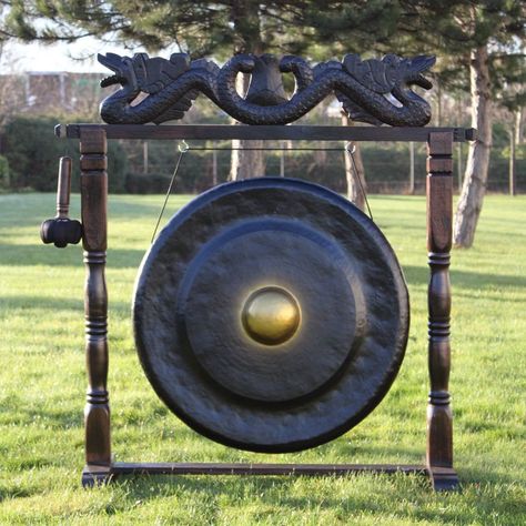 healing gongs Gong Stand, Billiards Room, Yoga Studios, Billiard Room, Gongs, Wooden Gifts, Ancient Wisdom, Balinese, Yoga Studio