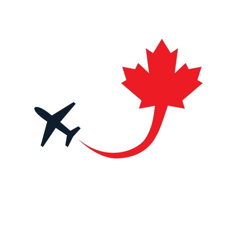 Canada maple leaf with plane fly logo design Fly Logo Design, Wallpaper Iphone Roses, Canada Logo, Canada Maple Leaf, Fly Logo, Instagram Frame Template, Instagram Frame, Frame Template, Underarmor Logo