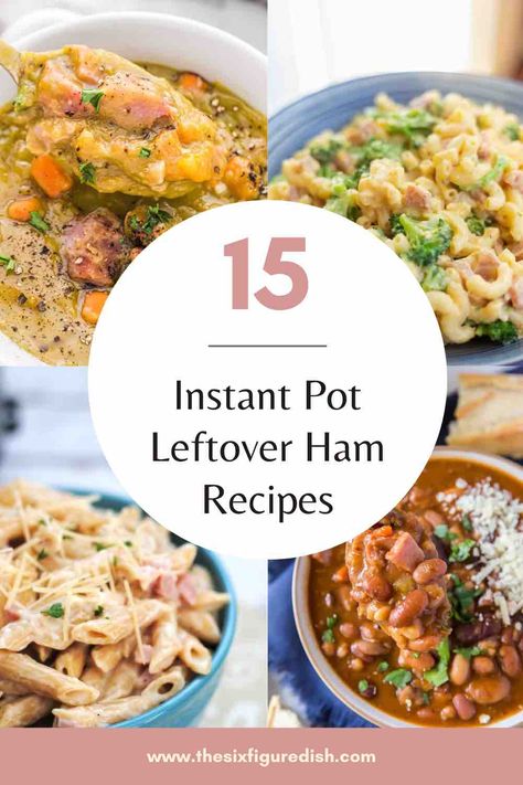 Instant Pot Ham Recipe, Ham Recipes Healthy, Recipes Using Ham, Ham Bone Recipes, Ham Dinner Recipes, Ham And Noodle Casserole, Ham Casserole Recipes, Ham Dishes, Easter Meal