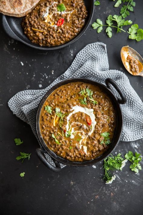 Vegan Dal Makhani (Creamy Black Lentil Dal) Black Dal Recipe, Vegan Dal Makhani, Vegan Dal, Dahl Recipe, Dal Makhani, Vegan Curry Recipes, Black Lentils, Lentil Dal, Dal Recipe