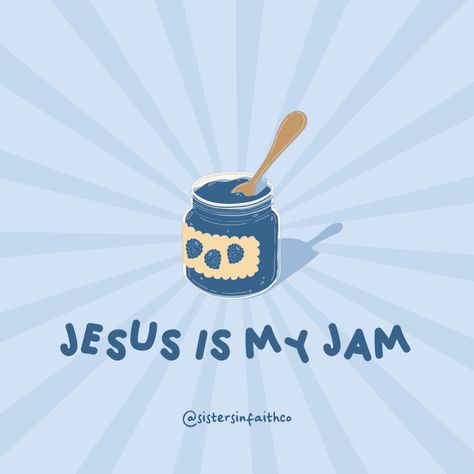 Within this simple jar of jam, lies a metaphor for the sustenance that faith provides. As the knife spreads the sweet fruit, so does the Word spread goodness and light in our lives. 🍯🔆 'And the peace of God, which transcends all understanding, will guard your hearts and your minds in Christ Jesus.' - Philippians 4:7. Each spread, a testament to the nourishment of the soul, a tangible representation of Jesus's unyielding love and the sweetness it brings to our daily existence. Cute Christian Aesthetic, Christian Food, God Provides, Cute Bible Verses, The Peace Of God, Philippians 4 7, Jar Of Jam, Christian Graphics, Cute Bibles