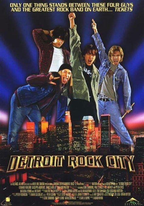 Great flick Detroit Rock City, Rock City, Movie Poster, The Movie