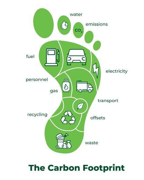 Carbon Emmisions Poster, Reduce Carbon Footprint Poster, Carbon Footprint Infographic, Carbon Footprint Illustration, Carbon Footprint Poster, Zero Waste Management, Sustainability Infographic, Earth Posters, Footprint Poster