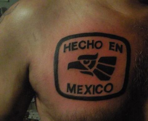 Made In Mexico – Tattoo Picture At CheckoutMyInkcom Hecho En Mexico Tattoo Ideas, Hecho En Mexico Tattoo, Mexico Tattoo Ideas, Mexico Tattoo, Mexican Tattoo, Arte Cholo, Picture Tattoos, Jesus Fish Tattoo, I Tattoo