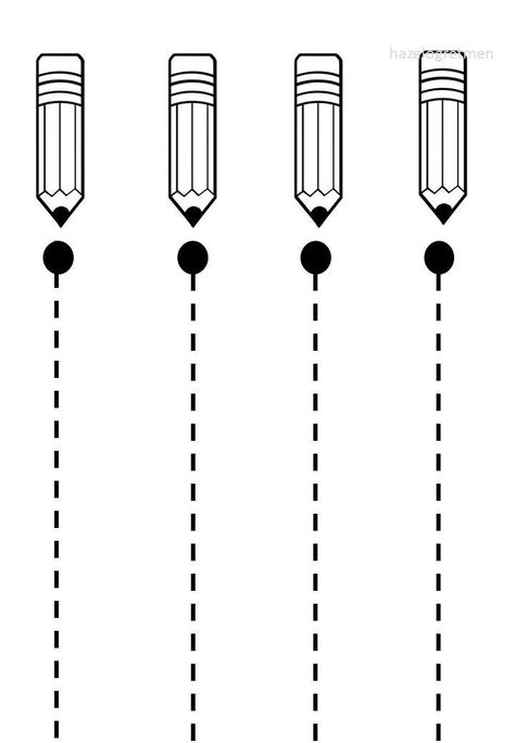 Writing Activities For Preschoolers, Line Tracing Worksheets, Color Worksheets For Preschool, Prewriting Skills, Preschool Activities Printable, Pre Writing Activities, Tracing Worksheets Preschool, Kids Worksheets Preschool, Preschool Fine Motor