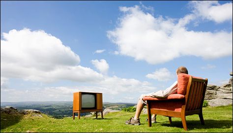 Watching TV outside Tv Outside, Gre Vocabulary, List Of Tv Shows, Be Nice Or Leave, Adrian Grenier, Fantasy Tv Shows, Fantasy Tv, Natural Fashion, Outdoor Living Room