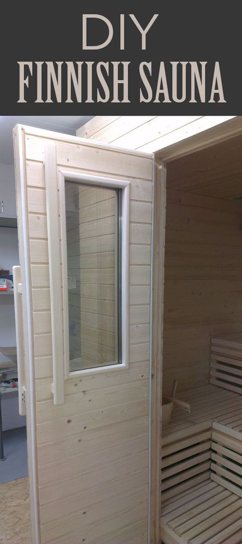 Learn how a Finnish sauna is built and build your own! How To Build A Sauna Diy, How To Build A Sauna, Diy Sauna Indoor, Diy Sauna Outdoor, Build Your Own Sauna, Sauna Plans, Homemade Sauna, Modern Western Home Decor, Sauna Bathroom