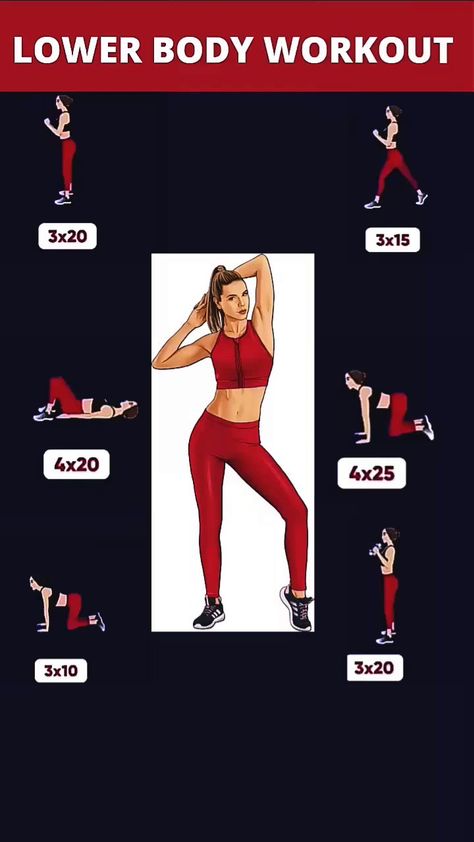 Health & Fitness on Twitter: "Tone your lower body at home https://t.co/iRhc5NIE0O" / X Foot Workout, Lower Body Workout For Women, Hip Fat Loss, Pilates Stretches, Lower Body Fat, Workout For Women, Donkey Kicks, Lower Back Exercises, Body Workout At Home