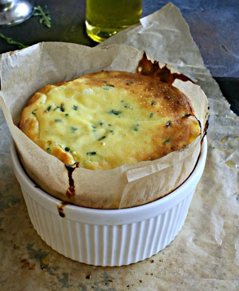 Smoked-Gouda-Whole-Egg-Souffle-2 Recipes Using Gouda Cheese, Egg Suffle Recipe, Breakfast Souffle Recipes, Smoked Gouda Recipes, Panera Breakfast Souffle Recipe, Egg Souffle Recipes, Gouda Recipes, Panera Breakfast, Souffle Recipes Easy